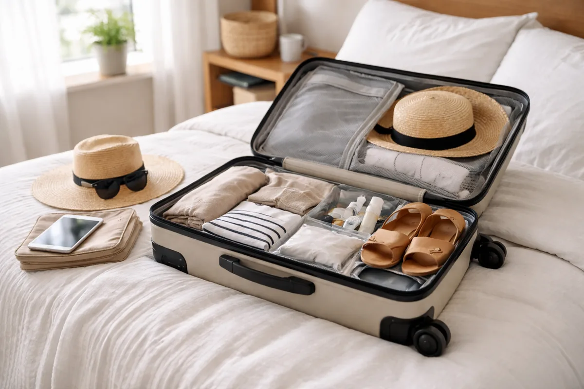 Comment voyager léger avec un bagage à main pour un séjour prolongé