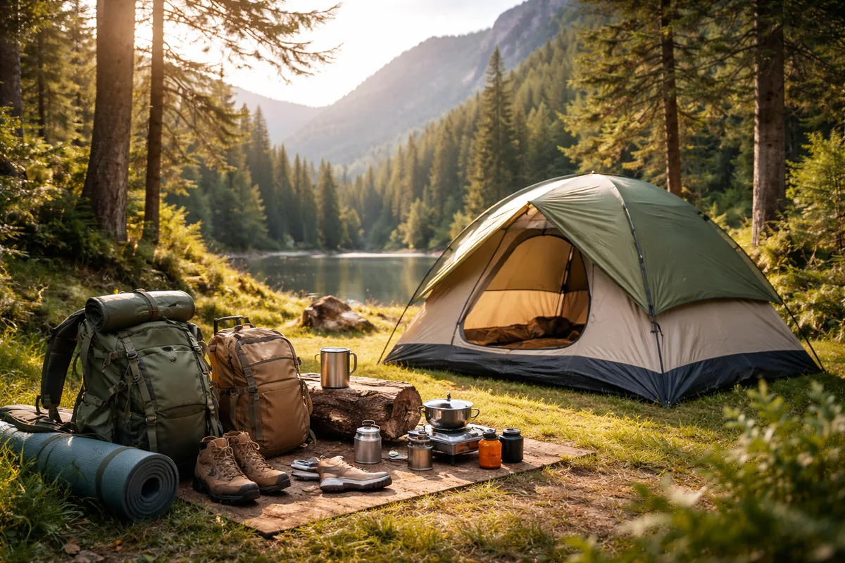 Quel matériel emporter pour un voyage en camping en pleine nature